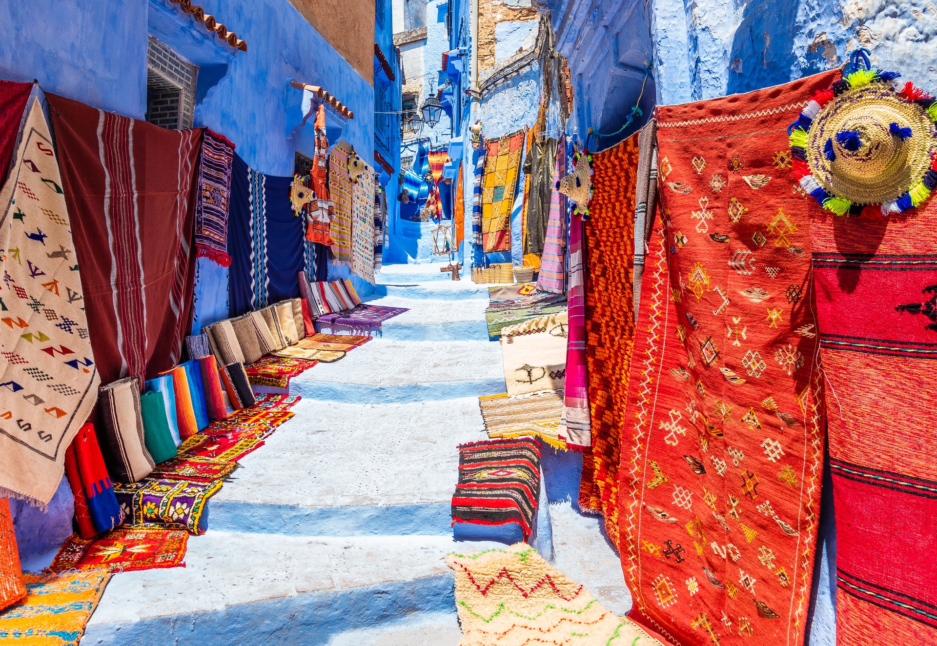 Street with souvenirs