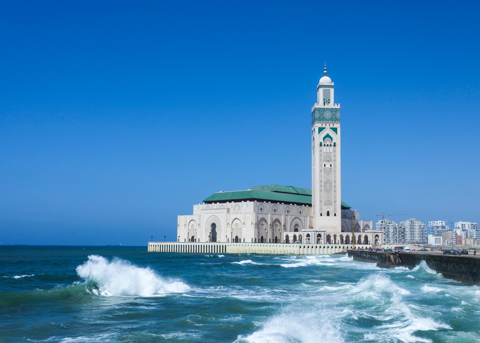 Mosque Hassan II in Casablanca